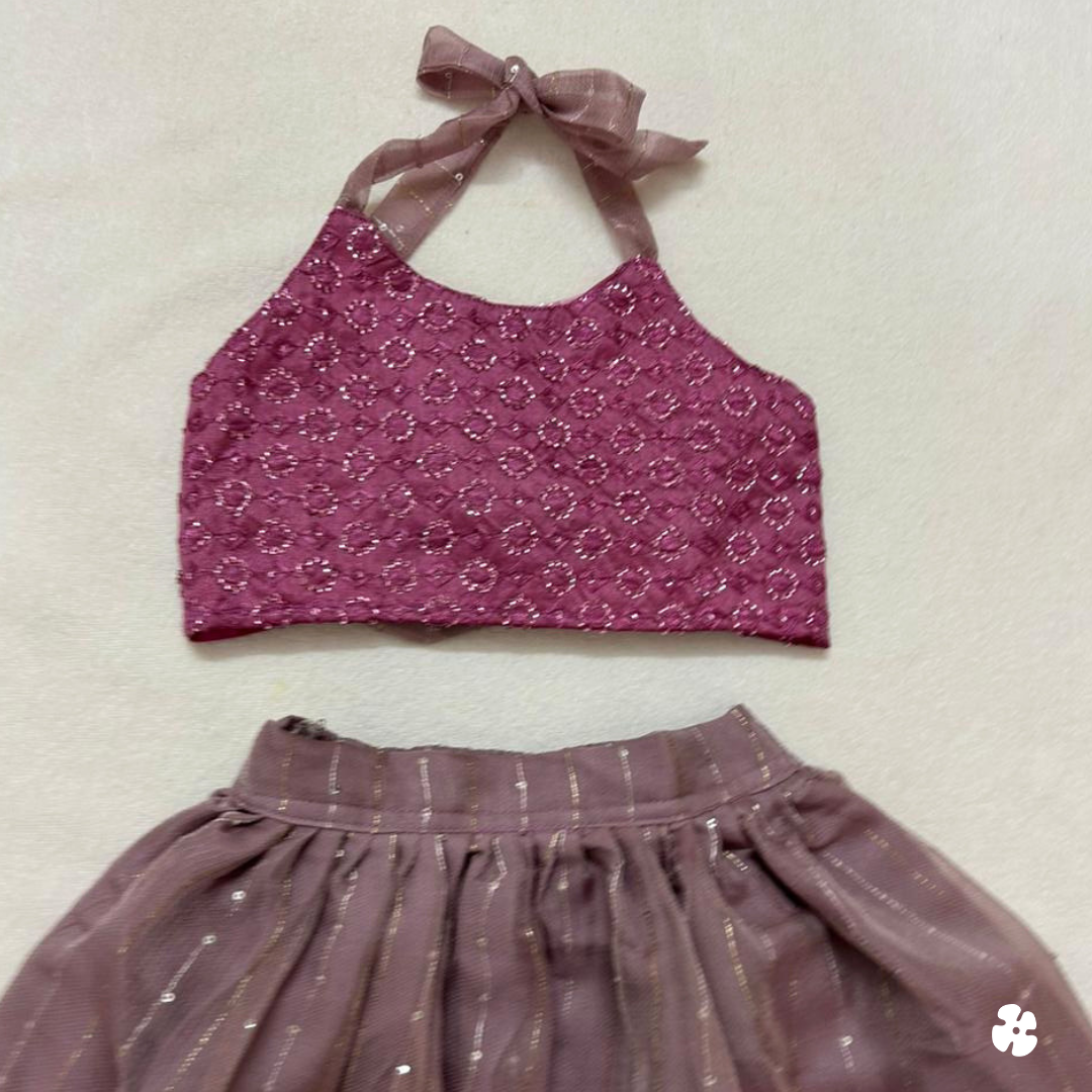 Net skirt and top