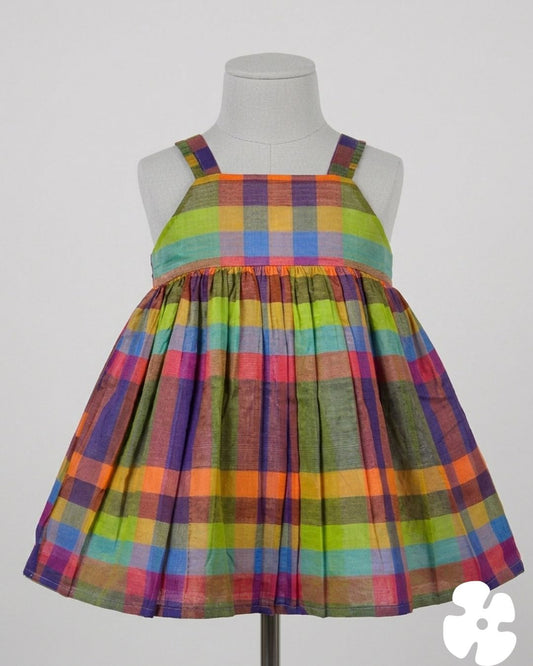 Cotton frocks, Summer frocks, baby frocks, checks frock