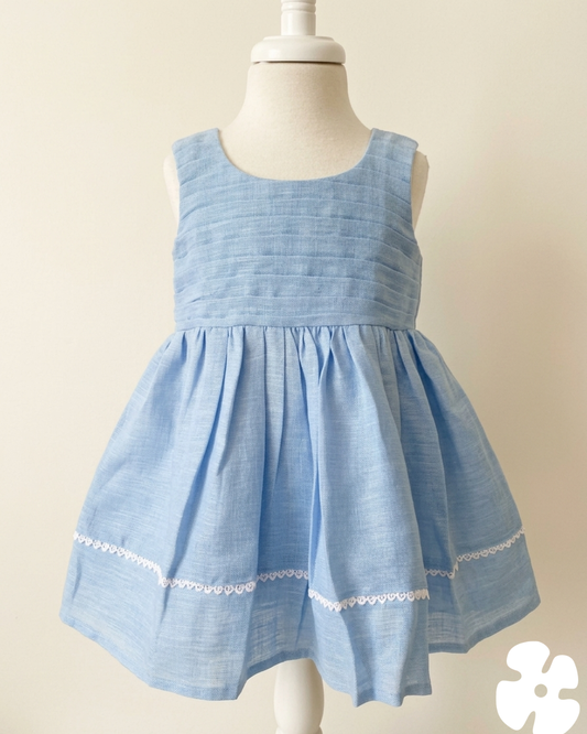 Summer frcks, Baby frocks, linen frocks