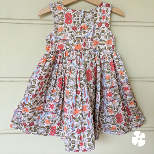 Fit Flare Frock with lace detailing