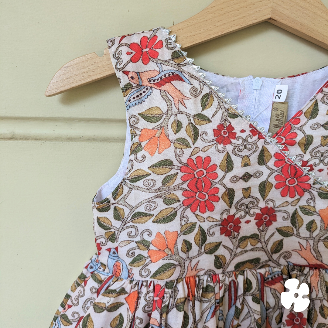 Fit Flare Frock with lace detailing