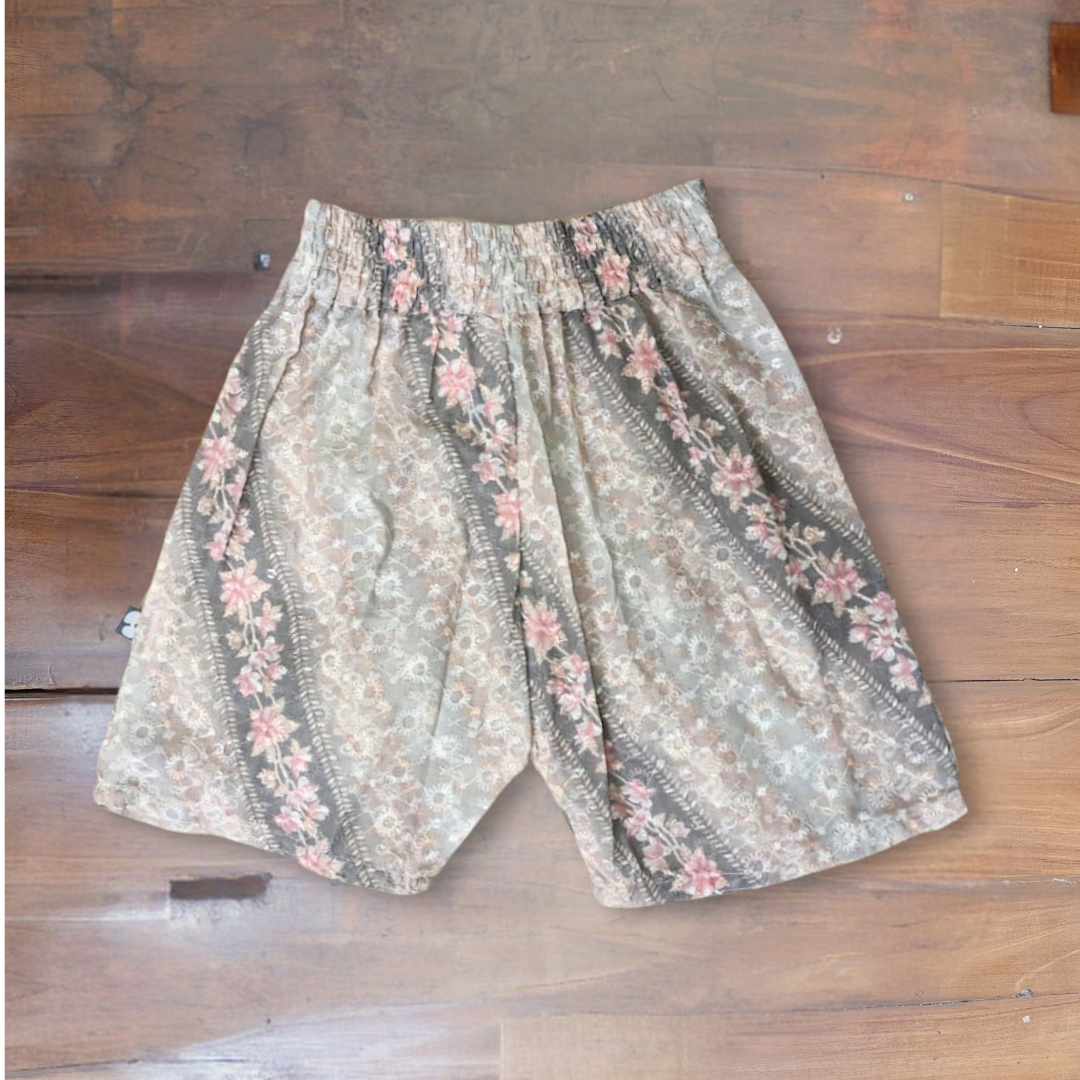 Box pleat Skort with matching hair accessory