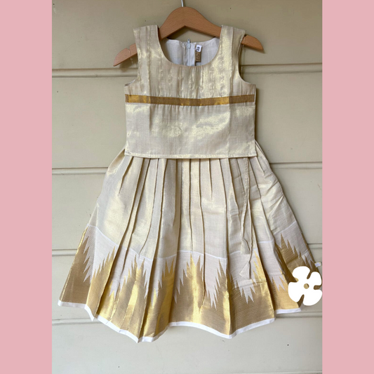 Temple design skirt and top