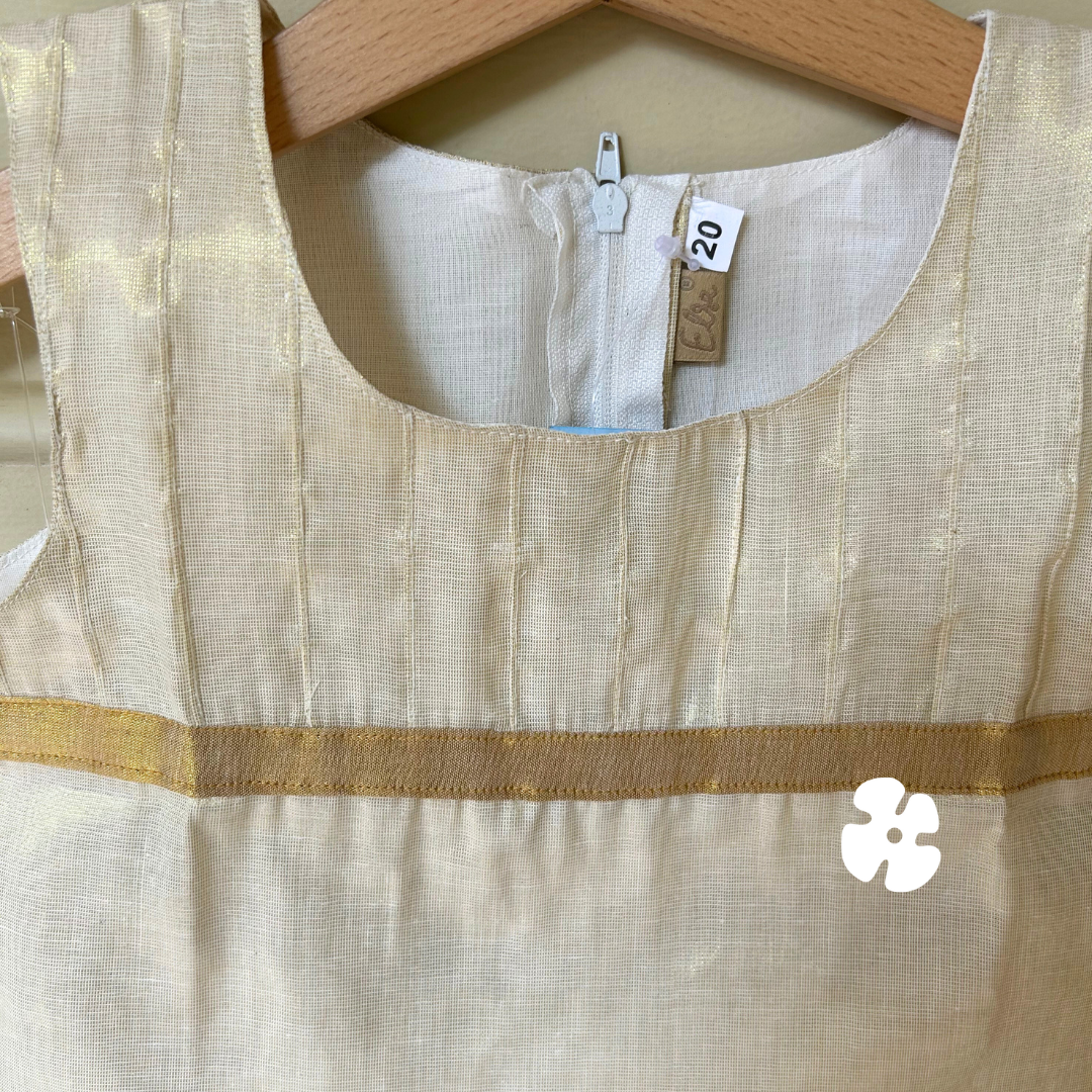 Temple design skirt and top