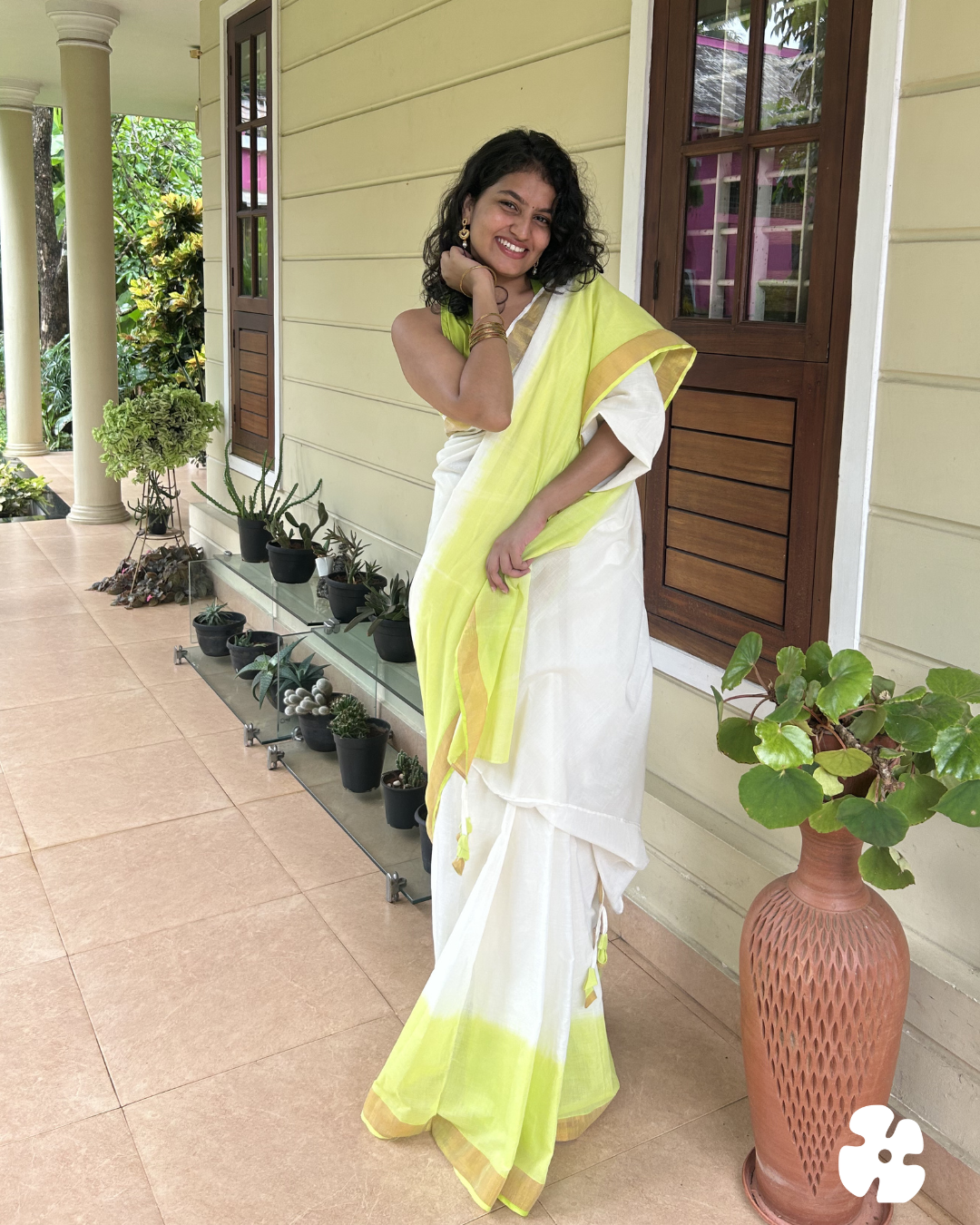 The Parrot Whisper Saree