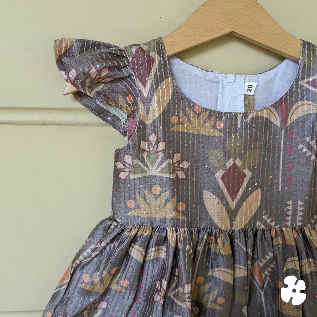 Banarasi Silk Frock