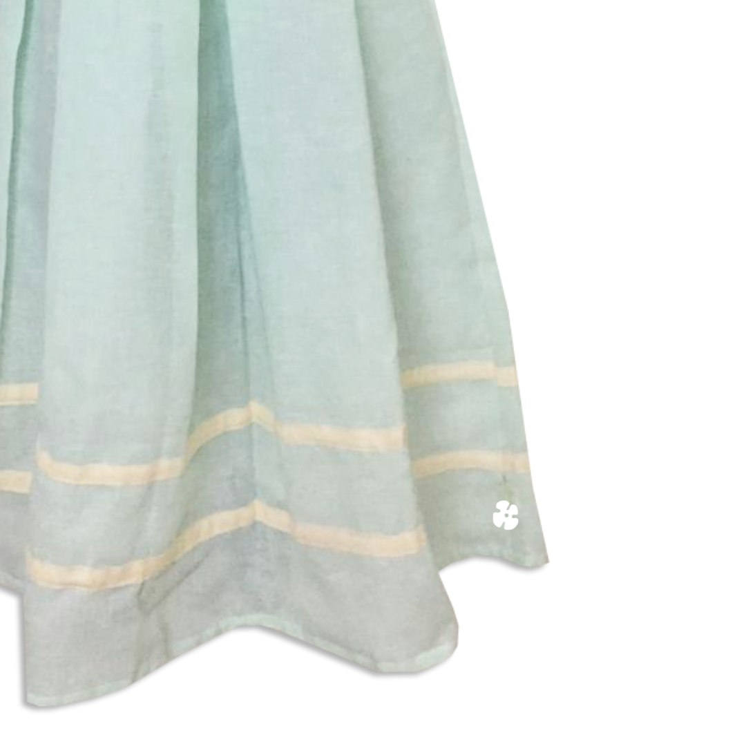 Embroidery skirt and top