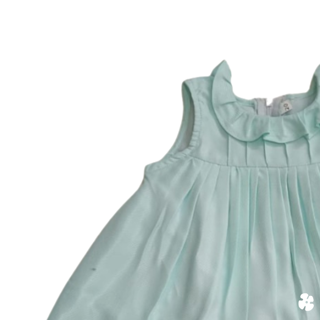 Ruffle frock collar