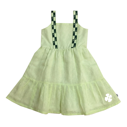 Green step frock