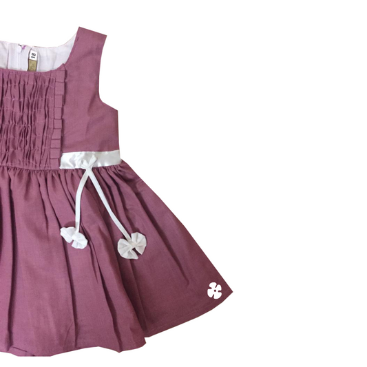 Fit and flare frock.