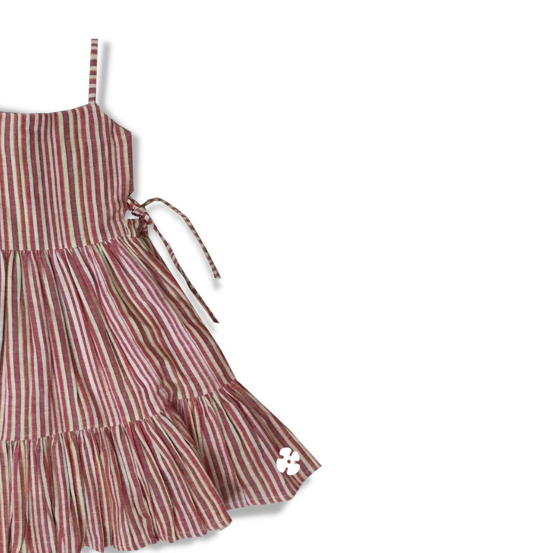 Side opening step frock