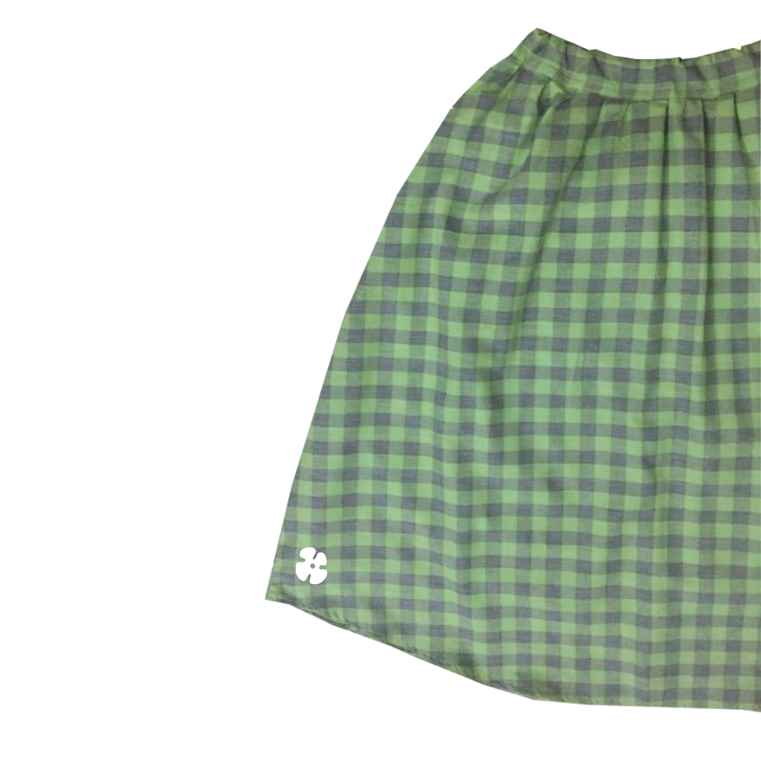 Simple gathered skirt with top