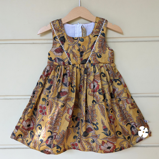 Simple fit and flare frock