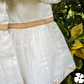 Gold n White Sharara Suit