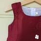 A-line maroon frock