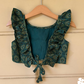 Kiddie set mundu with colour blouse