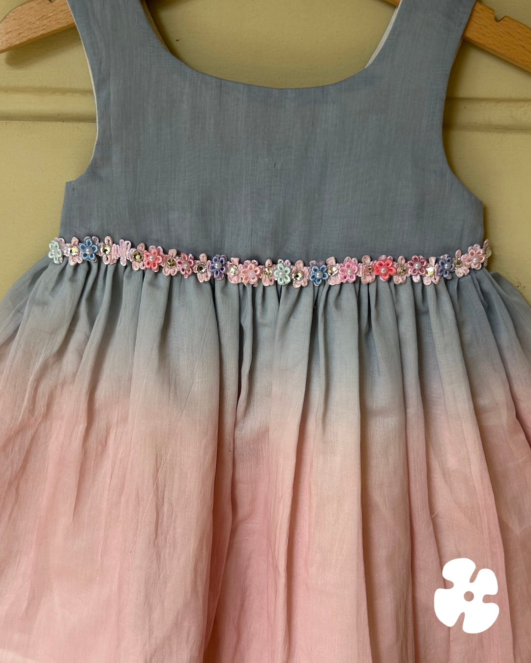 Ombré bloom frock