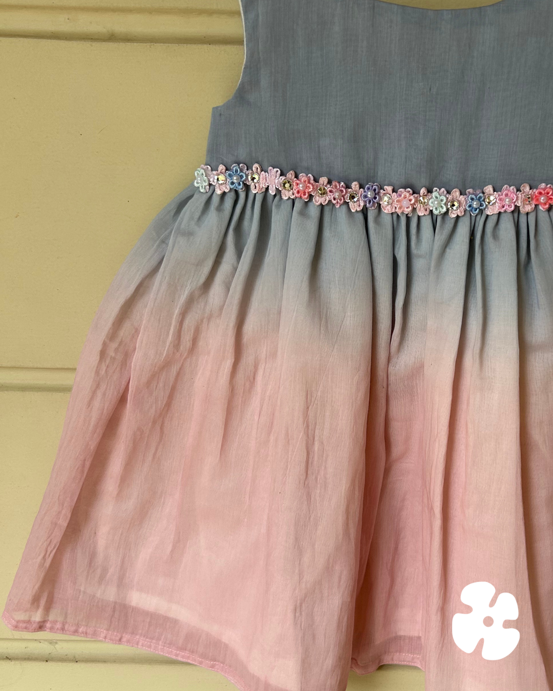 Ombré bloom frock