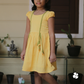 Yellow summer dress