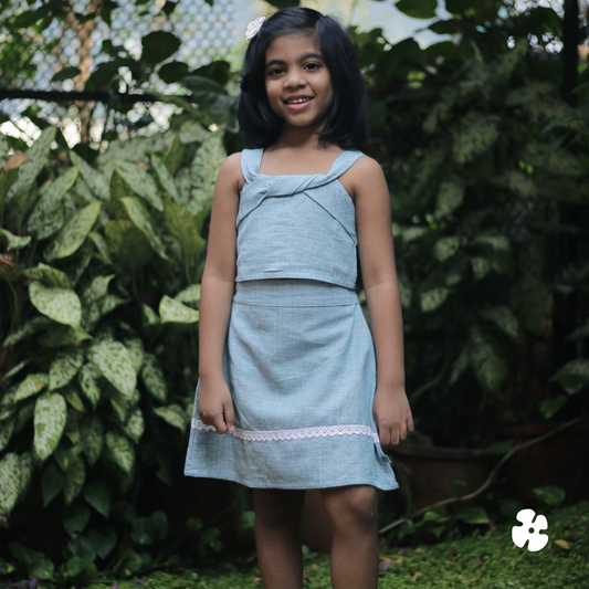 Knot top with skirt