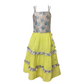 Simple step skirt with top with strap