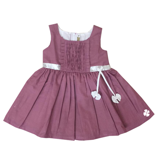 Fit and flare frock.