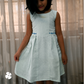 floral embroidery frock