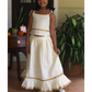 Pin tuck top with skirt