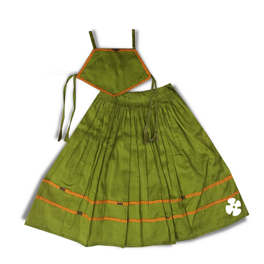 Tie top and skirt